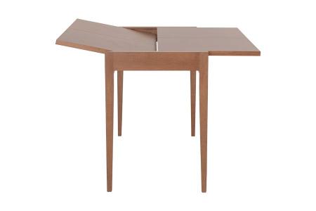 Imagem de Mesa Extensível de Jantar em Madeira e MDF Pina Oppa Design - Amêndoa