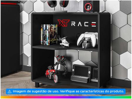 Imagem de Mesa Gamer XT Racer Line + Rack para TV até 40”