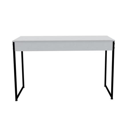 Imagem de Mesa home office cinza com preto