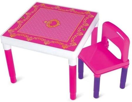 Imagem de Mesa Infantil Princesas Com Cadeira - Bell Toy