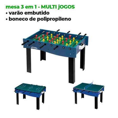 Kit Jogos 3 Em 1 Presentão (9476) - Ludi - Jogo da Velha - Magazine Luiza