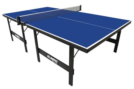 Mesa de ping pong Klopf 1014 Olimpic fabricada em MDP cor azul