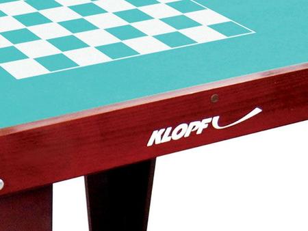 Mesa de Dominó / Xadrez / Damas Klopf 1078 - Estilo Esportivo