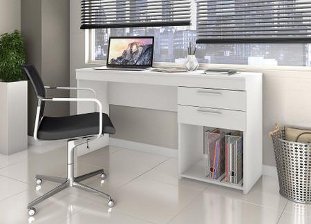Imagem de Mesa para escritório com 2 gavetas notável móveis