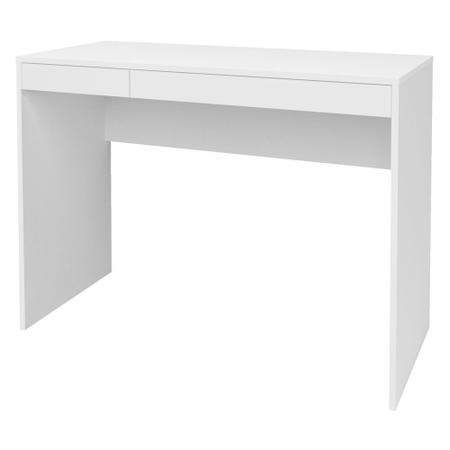 Imagem de Mesa Para Escritório Escrivaninha Home Office College Branco - Lyam Decor