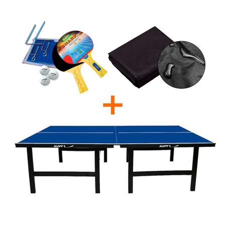 Mesa de Ping Pong / Tênis de Mesa Klopf - 18 mm - Azul