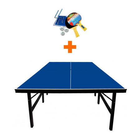 Mesa de Ping Pong / Tênis de Mesa Klopf MDF - 18 mm - Azul