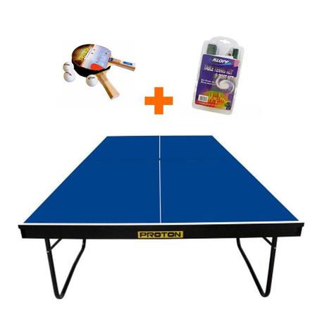 Mesa de Ping Pong / Tênis de Mesa Klopf - 18 mm - Azul, Netshoes