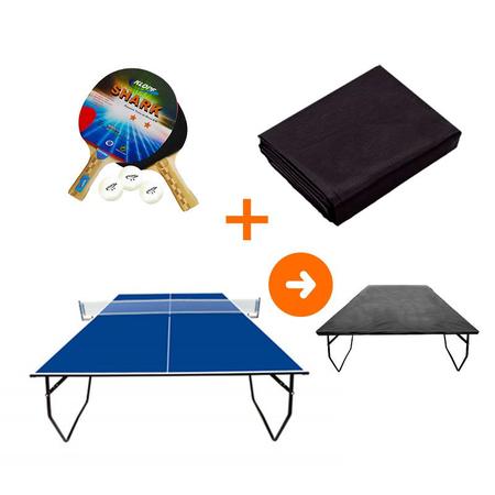 MESA DE PING PONG COR PRETA MDP 15mm 1010 KLOPF - Mesa de Ping Pong -  Magazine Luiza