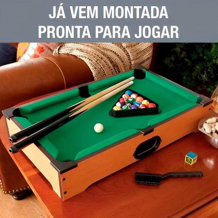 Jogo de Bilhar Profissional Completo