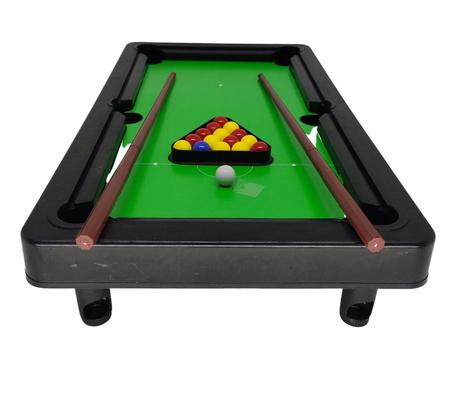 Mesinha Jogo Sinuca 40Cm Infantil Snooker Brilhar 2 Taco Bol - Ddg - Sinuca  / Bilhar Infantil - Magazine Luiza