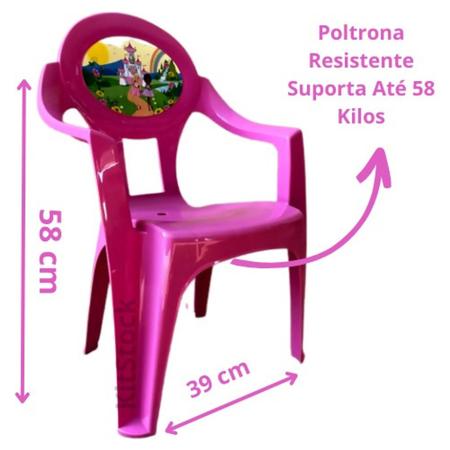 Imagem de Mesinha Mesa Infantil Com 2 Cadeiras Para Menina Ou Menino