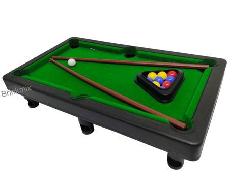 Mesinha de Sinuca Infantil Snooker Brilhar Com 02 Tacos - Sinuca