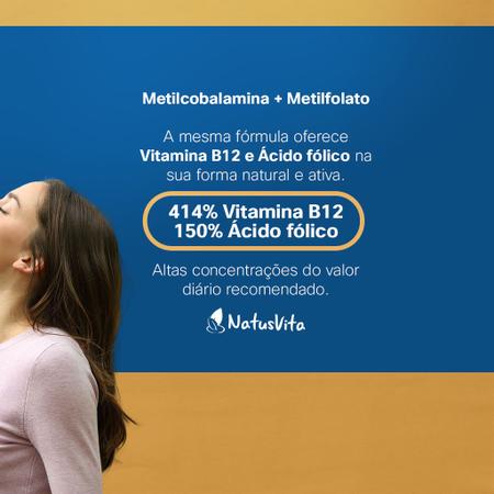 Imagem de Metilcobalamina (Vitamina B12) + Metilfolato (Vitamina B9) Concentrado