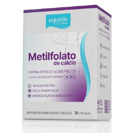 Imagem de Metilfolato 30cps 360mcg + B12 + B6, Equaliv L- Metil Folato