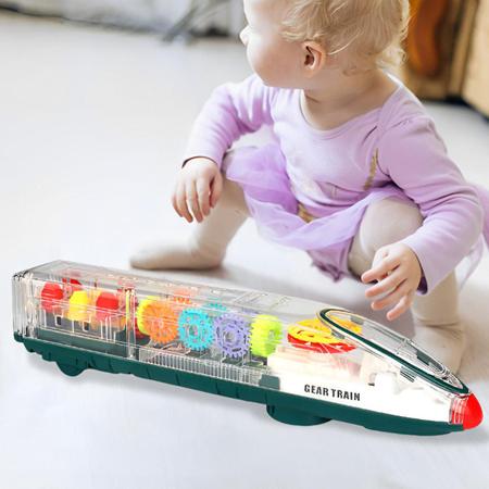 Trem Brinquedo Locomotiva Trenzinho Infantil Trem Bala Metrô