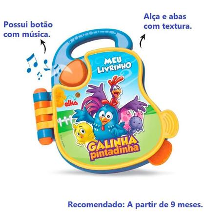 Imagem de Meu Livrinho Galinha Pintadinha Musical 940 - Elka