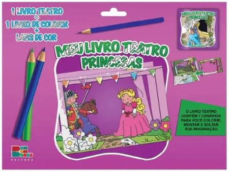 Livro Para Colorir Arte E Cor Princesas - Bom Preço Magazine