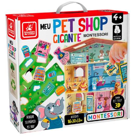 Imagem de Meu Pet Shop Gigante Montessori - Brincadeira de Criança