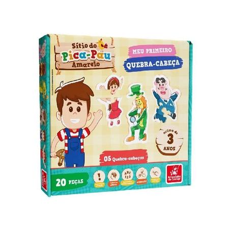 Quebra Cabeça Infantil Sitio Animado - Jogos, Didáticos e Criativos -  Brinquedos