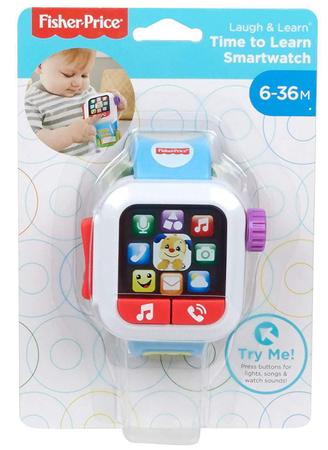 Imagem de Meu Primeiro Smartwatch Fisher Price - Mattel Gmm55