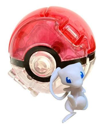 Imagem de Mew Action Pokebola Pop Up Open Jogue E Abre Pokémon