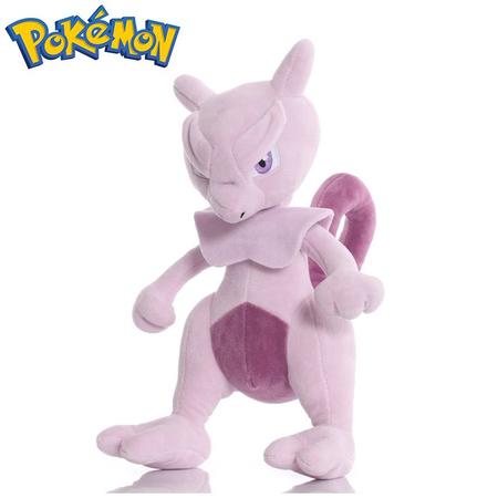 Boneco Pelucia Mewtwo Pokemon Brinquedo 22 Cm Almofada Macio