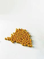 Miçangas Bolas Miçanga Bola Amarela 6mm - 40 gr