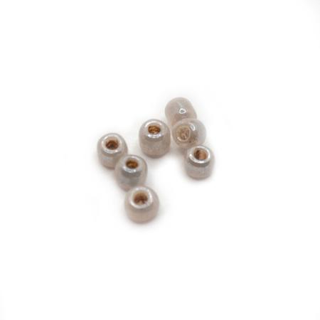 Miçanga Passante Redondo Vidro Marrom Perolado 12/0 1,9mm 12000pçs 300g - Macall Imagem de Miçanga Passante Redondo Vidro Marrom Perolado 12/0 1,9mm 12000pçs 300g