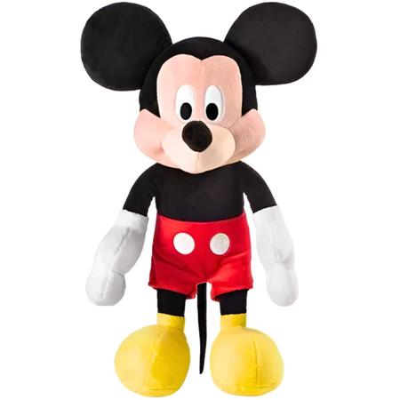 Imagem de Mickey Mouse De Pelúcia Original Com Som Infantil 33cm Ursinho De Pelucia Anti Alérgico Multikids