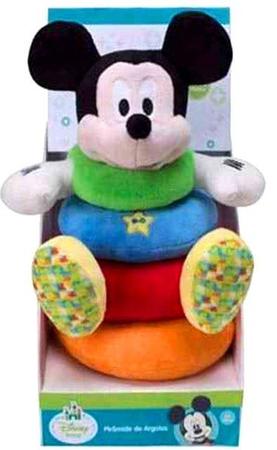 Imagem de MICKEY Pirâmide de Argolas em Pelúcia BUBA 3699