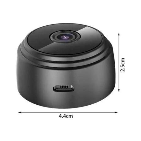 Imagem de Micro Câmera WiFi Monitoramento Espiã Segurança HD USB Carro bolsa Carro Casa Quarto 978