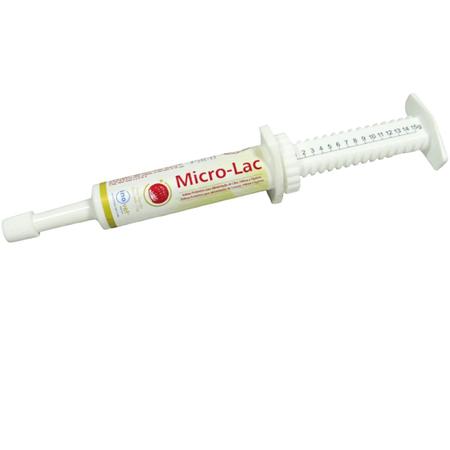 Imagem de Micro -Lac Aditivo Probiótico Para Cães Gatos Equínos 15g Kit Com 5