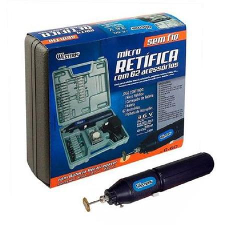 Micro Mini Retifica Furadeira Lixadeira Maleta 212 Peças Frequência 50/60  Hz Potência 260 W 110V