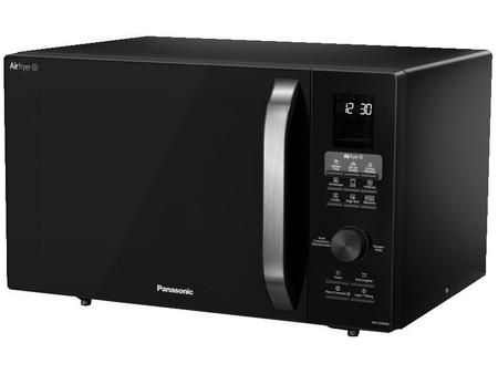 Micro-ondas AirFryer 4 em 1 Panasonic CD89 - Black Glass 30L NN-CD89NBRU -  Micro-ondas - Magazine Luiza