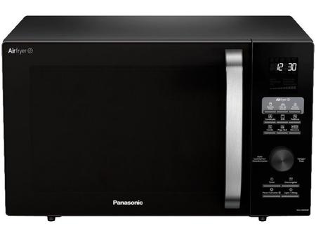 Micro-ondas AirFryer 4 em 1 Panasonic CD89 - Black Glass 30L NN-CD89NBRU -  Micro-ondas - Magazine Luiza