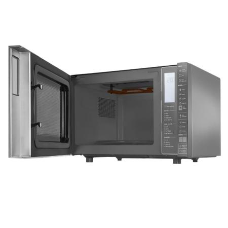 Imagem de Micro-ondas Brastemp 32 Litros cor Inox Espelhado com Grill e Painel Integrado - BMG45AR