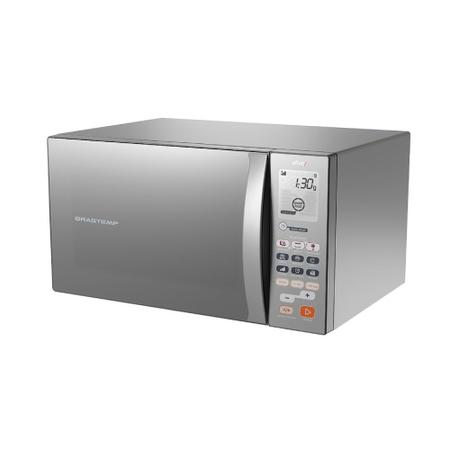 Imagem de Micro-ondas Brastemp 38 Litros cor Inox Espelhado com Grill - BMJ38AR