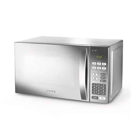 Imagem de Micro-ondas Consul 20 Litros cor Inox Espelhado com Função Descongelar - CM020BF