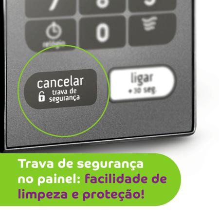 Imagem de Micro-ondas Consul 20 Litros cor Inox Espelhado com Função Descongelar - CM020BF