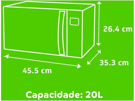 Imagem de Micro-ondas Consul 20L CMA20 BBBNA