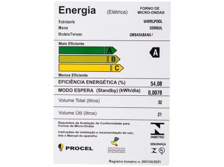 Imagem de Micro-ondas Consul 32L Branco CMS46AB