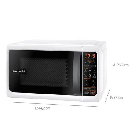 Imagem de Micro-Ondas de Bancada Continental 21L 1100W com Tira Odor MC21B