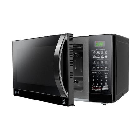 Imagem de Micro-ondas LG Easy Clean Preto 30L 127V MS3097AR