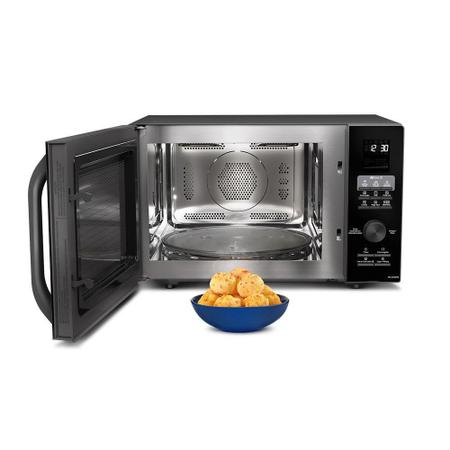 Imagem de Micro-ondas Panasonic 30 Litros CD89, Função AirFryer, Preto