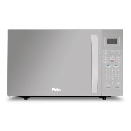 Imagem de Micro-ondas Philco 26L 1400W Espelhado Branco 220V PMO26EB