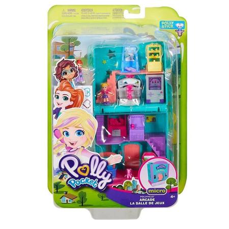 Micro Polly Pocket Pollyville Salão De Jogos GFP41 - Mattel - Bonecas e  Acessórios - Magazine Luiza