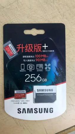 Imagem de Micro Sd Samsung Evo Plus 256gb 100mb/s