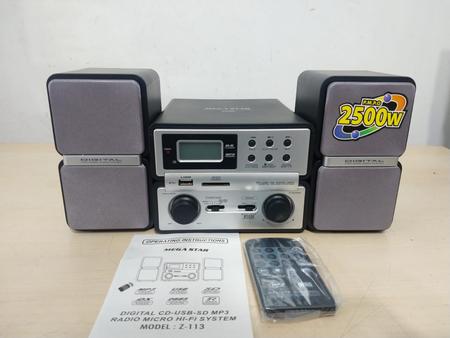 Micro System HI-FI Cd/ Fm/mp3/ USB MegaSTar - Z113 BIVOLT - Micro