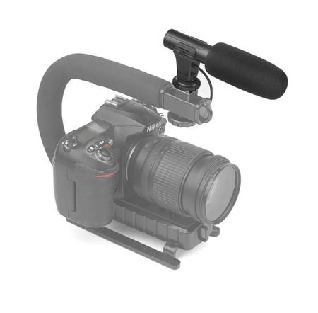 Imagem de Microfone 3.5 Mm Shoot Para Camera Dslr Canon Nikon P2
